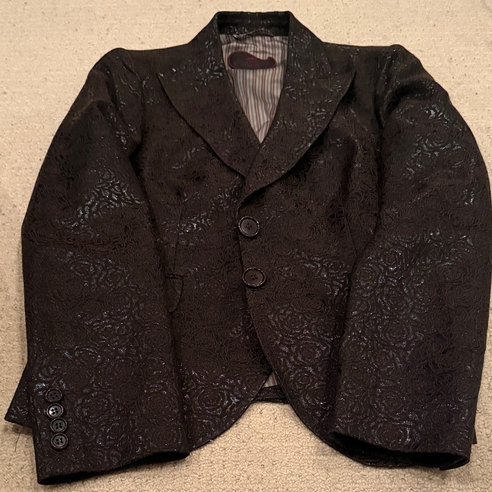 Etro Elegant Black Blazer